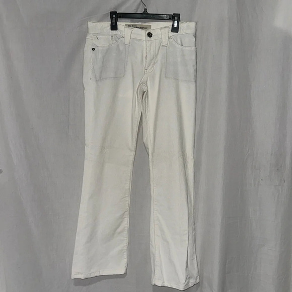 white Gap Original low rise bootcut corduroy jeans size 6 - Picture 1 of 3